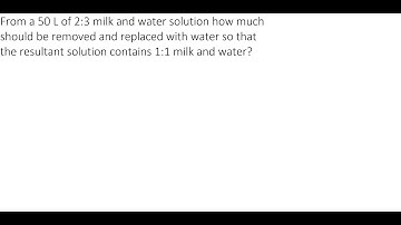 Mixtures & Alligation 003: Arithmetic | Solved by Kushal Bohra