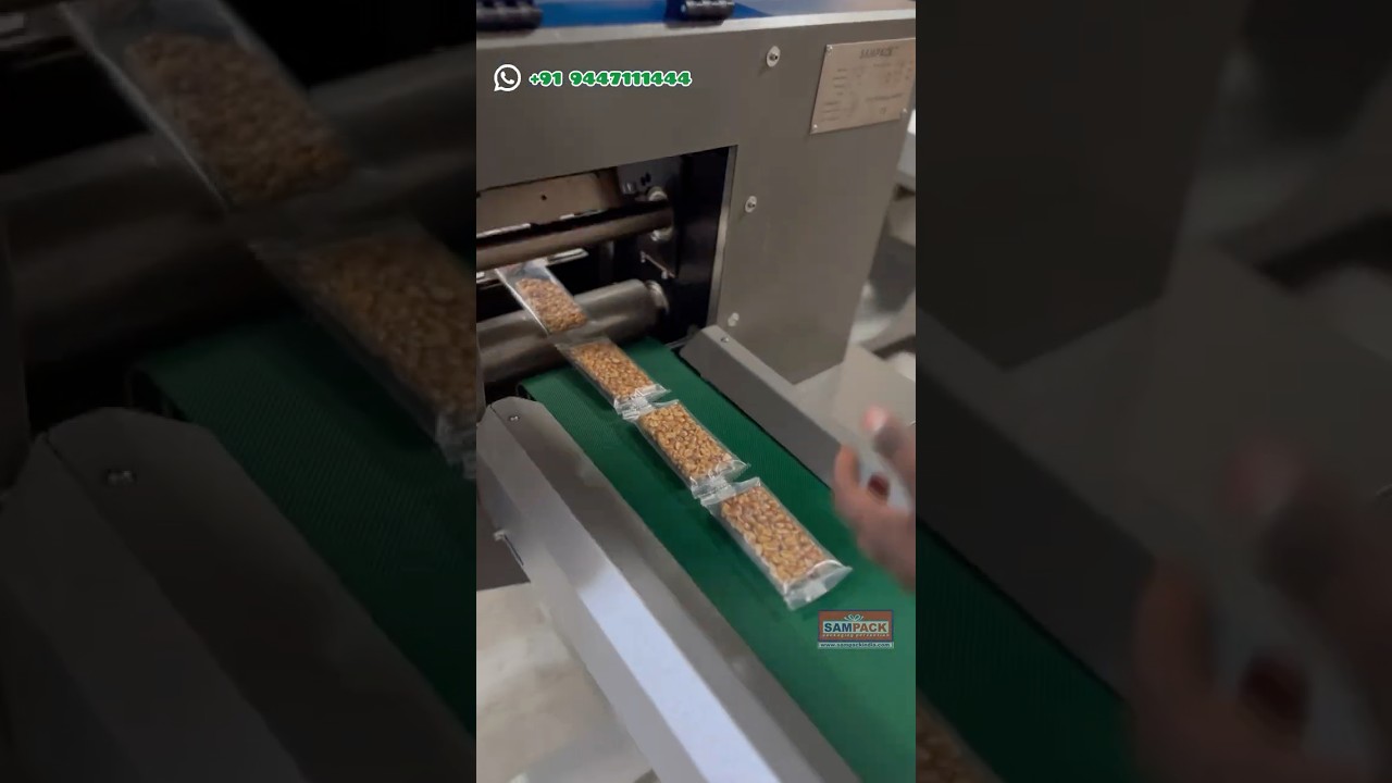 Automatic Three Servo Flow Wrapping Machine: Fast and Precise Packaging| low price Coimbatore