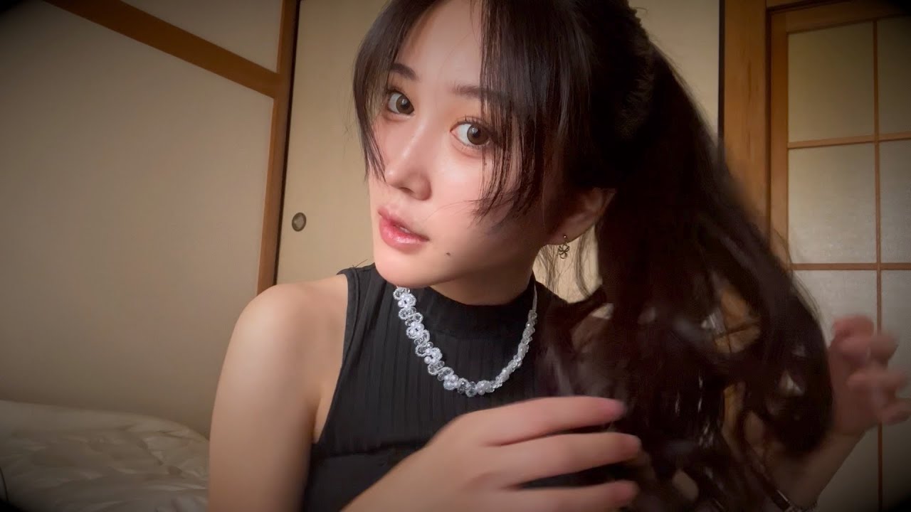 【ASMR/小声】ヘアメイクと雑談