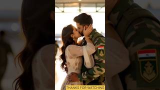 The Airport Kiss That Broke Millions of Hearts 💞 | #romantic #ai #army #love #story #shortsfeed