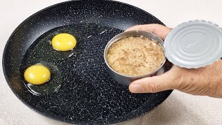 Do You have eggs and canned tuna at home - Easy economical recipe