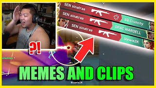 WARDELL INSTANTLY LOST THE ROUND WITH ONE FLASH !! || VALORANT MEMES AND CLIPS ||