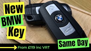 BMW E90 Replacement Key Remote & Cut Blade