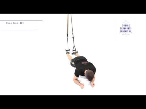 Plank time – TRX – Buikspieroefening – Onlinetrainingsschema.nl Plank time – TRX – Buikspieroefening – Onlinetrainingsschema.nl