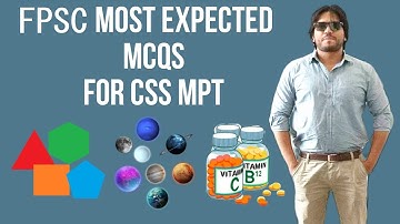 CSS MPT 2023 Most Expected MCQs (PART1) for FPSC