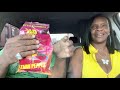 Trying new orange mango Sunkist and @rickrossmmgempire  rap snacks