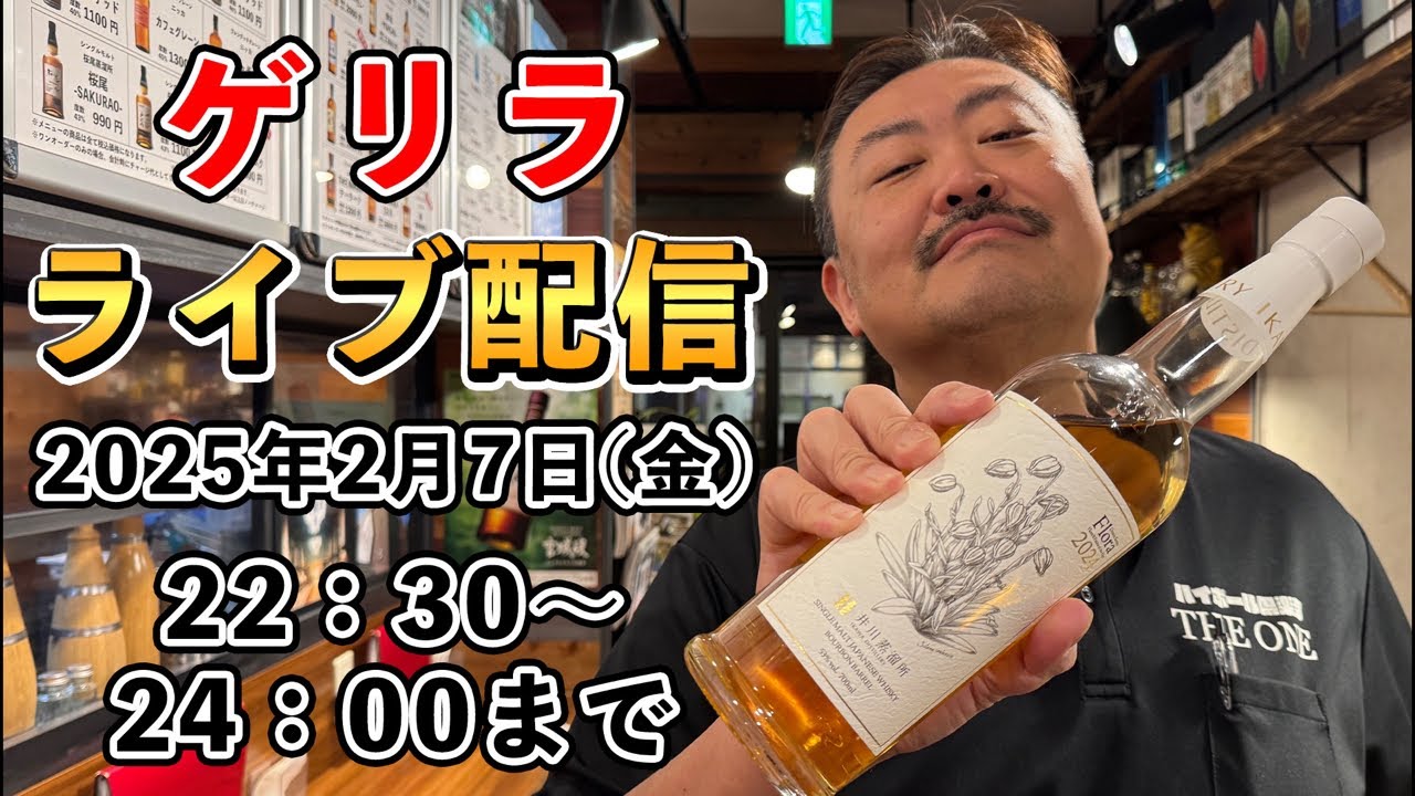 24時まで限定】厳寒の夜、もっさんがゲリラライブ配信⁉︎ - YouTube
