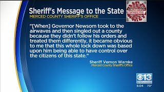 Sheriff's Message To The State