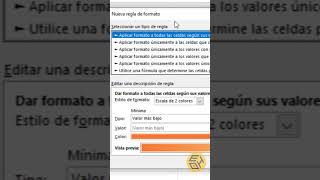 Cambiar color de Celda segun su Valor en Excel #Shorts