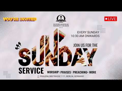 Sunday Service (05.07.2026) || International Mission Church Berlin