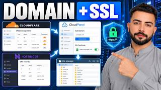 How to Add Domain in CloudPanel, Configure DNS & Install SSL | File Manager Setup