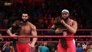 WWE 2K20 Undisputed Era vs The Street Profits WWE Tag Team Championship RAW 4K