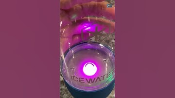 Smartest water bottle integrated LED lights & speaker