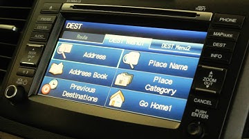 2012 CR-V -- Using Navigation: The Basics