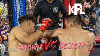 Brown vs Bozoff: April 29, 2023 | Knockout Fight League