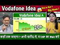 Vodafone Idea ka kya hoga,kahan tak jaega,hold or sell?Analysis/vi share latest news,idea target