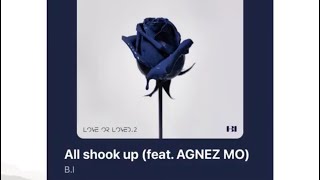 B.I FEAT AGNEZ MO (ALL SHOOK UP) speed up version #bi #agnezmo #agnation #allshookup #speedupsongs