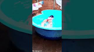 Bathing Video #bathing #blogs #aunty