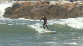 Women surfers in Morocco fight back prejudice to catch waves