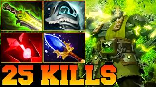 25 Kills Earth Spirit !! Earth Spirit Dota 2 Mid Lane Carry Combo Pro Gameplay Guide 7.41