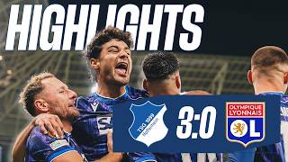 Full 3:0 SIEG gegen LYON! 🔥 | Alle Tore und Highlights der Partie Hoffenheim - Lyon News
