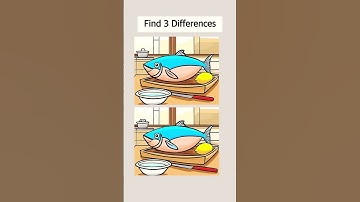 can you find 3 differences ?#quizsolvers #spotthedifference #games #quiz #shorts