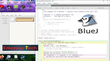 Easy Way To Create and Run The First BlueJ Program