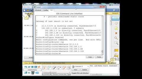 RIPv1 auto summary routes with Packet Tracer   Part 2   Free Computer Science Video Lecture