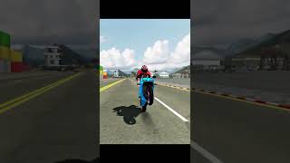 Kawasaki Ninja H2R Mega Crash 😱🔥 #gaming #video #shorts