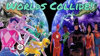 Heroes Clash | Justice League/Mighty Morphin Power Rangers Issues 1 & 2 Live Reaction