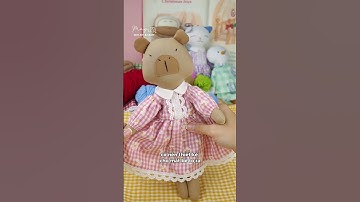 Capybara có bốn mắt à? - Câu chuyện thú bông vải Tiệm Tạp Hóa Nhà May