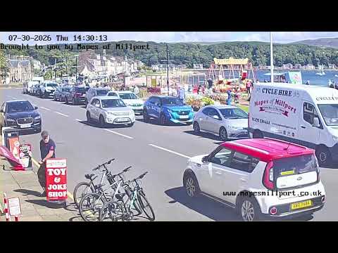 Mapes of Millport Waterfront Live Camera — Millport, North Ayrshire live camera thumbnail