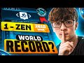 Je bats le record du monde de mmr sur rl   zen