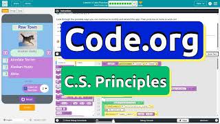 Code.org Lesson 3.10A Lists Practice | Enhance User Experience | Tutorial with Answers | Unit 6 CSP