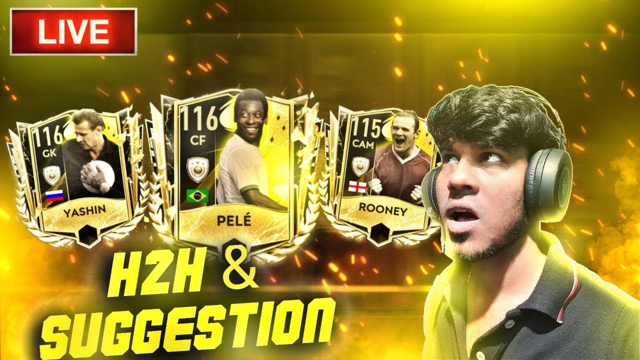 FIFA MOBILE LIVE 🔴 H2H & SUGGESTION - YouTube
