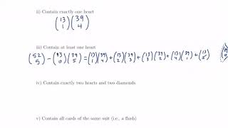 Combinatorics (Part 4: Card Examples)