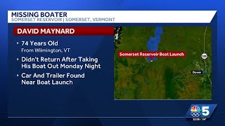 Police search for missing boater in Windham County, Vermont