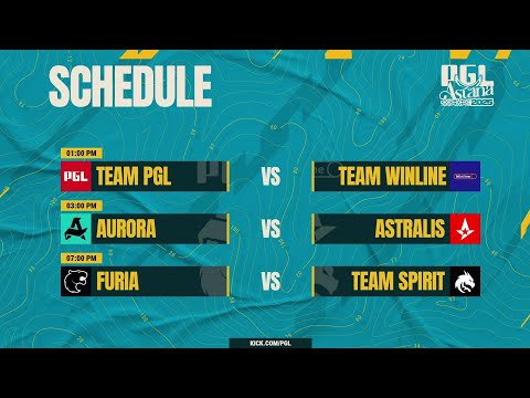 Aurora vs. Astralis, FURIA vs. Spirit | Semifinales | PGL Astana 2025