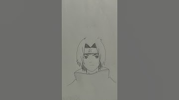 how to draw sasuke uchiha #sasuke #sasukeuchiha #naruto #narutoshippuden #vairalvideo #sorts #anime