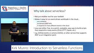 Introduction to Serverless Functions by Kirk Munro