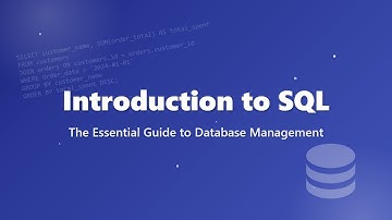 SQL for Beginners: Introduction to Database Management with SQL
