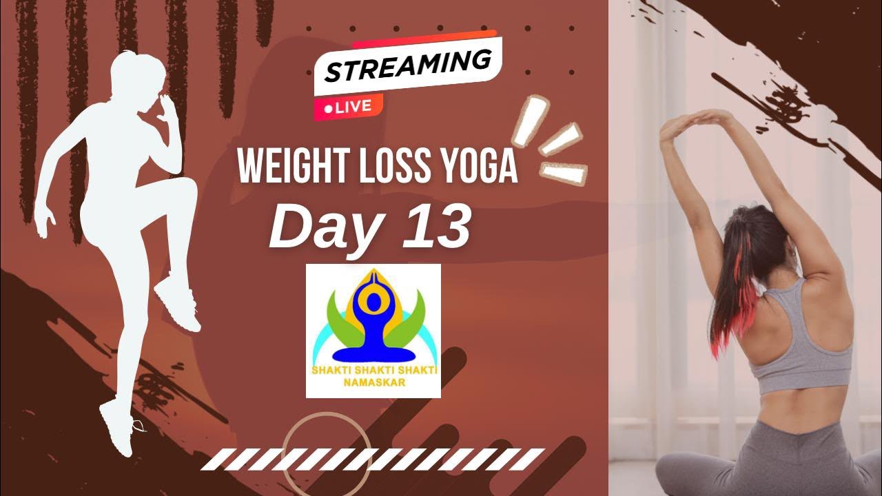 live 🔴 yoga classes at home 🏡। Full Body weight lose yoga। park yoga।sssn yog @mr