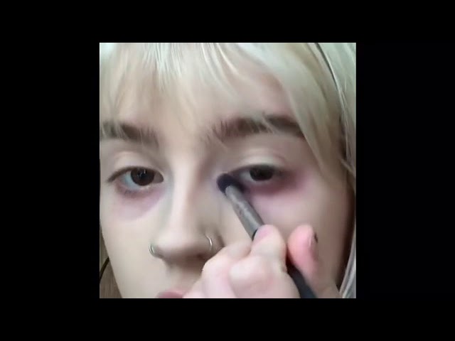 Alt/emo Makeup🖤#albrelynn #fyp #makeup #youngmakeupartist #makeuplook, Alt Makeup