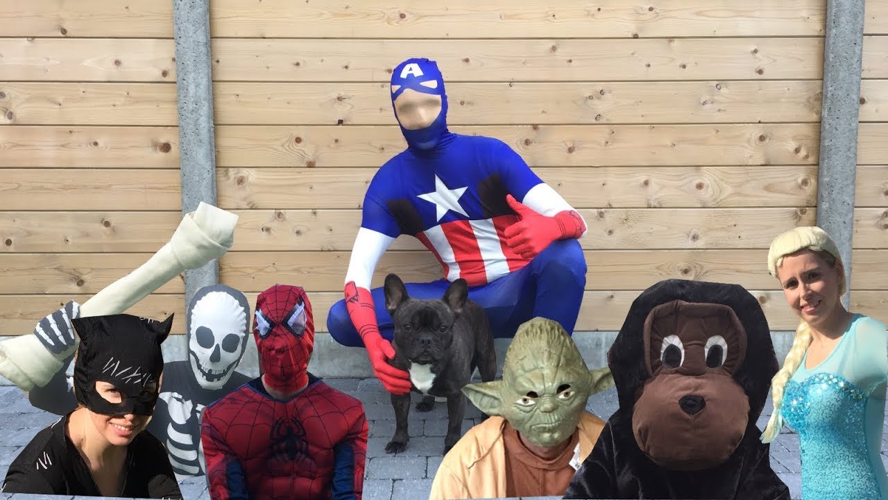 Funny Dog VS Costume Prank Compilation Flor The Frenchie YouTube