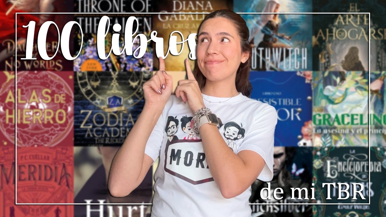 100 LIBROS QUE TENGO PENDIENTES DESDE HACE MÁS DE UN AÑO | Mariana Booker