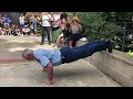 Otago's 'campus cop' beats students at push-up challenge