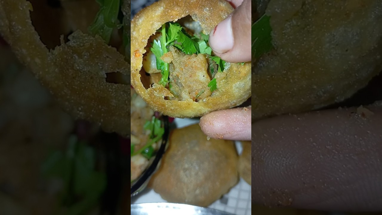 Pani Puri Challenge 🤤😍 