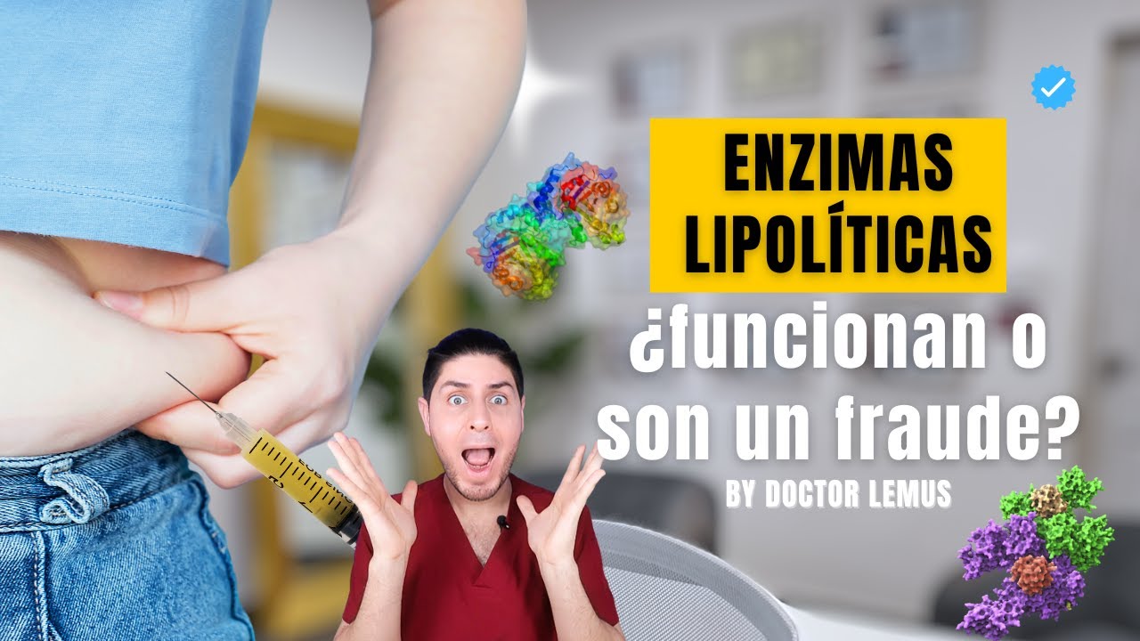 🧪 Enzimas Lipolíticas: ¿Realmente queman GRASA?¿Funcionan o es un Engaño? 🤔 DOCTOR LEMUS EXPLICA 🔥”