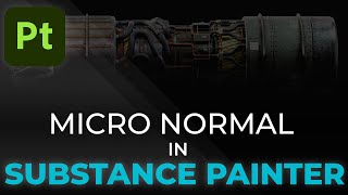 Basic Intro to Micro Normal feature in Anchor Point in Substance Painter