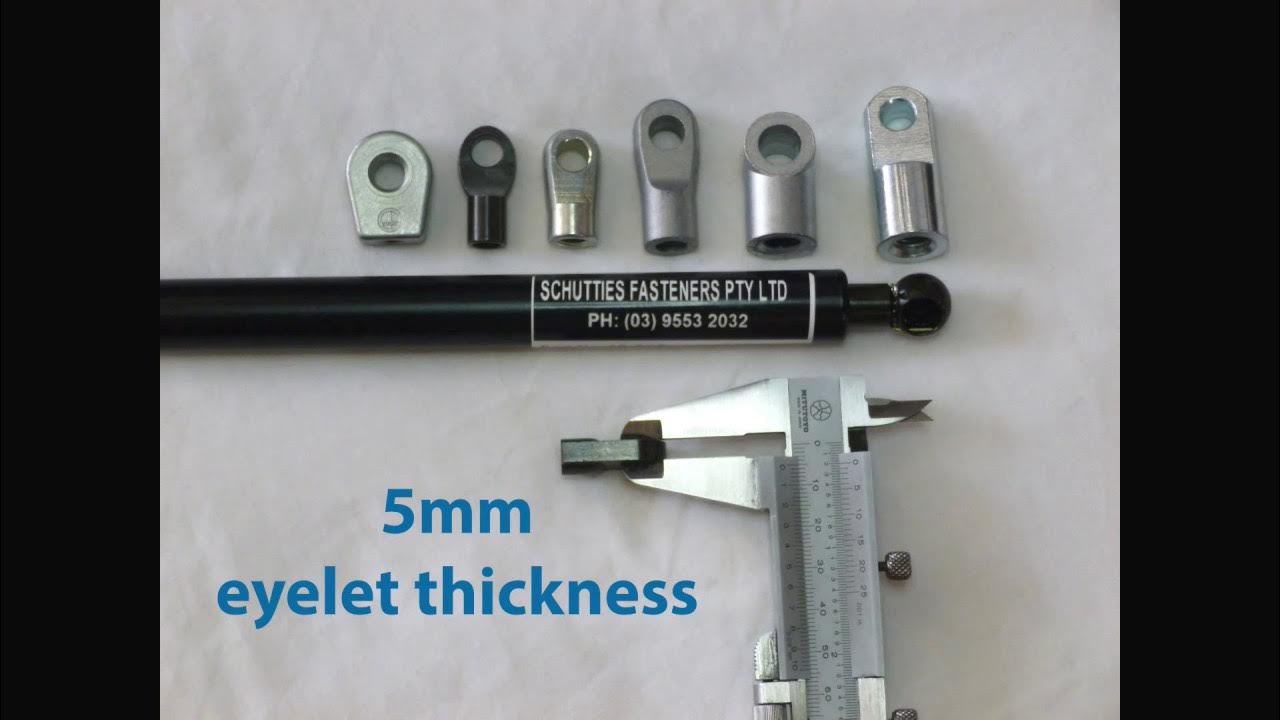 How to measure a gas strut YouTube